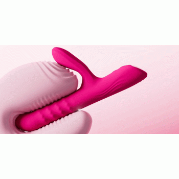 Вибратор-кролик с вращающимися шариками на 360° Lovense Velvo