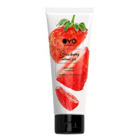 Лубрикант на водній основі Полуниця OYO - Strawberry aroma gel, 75 ml