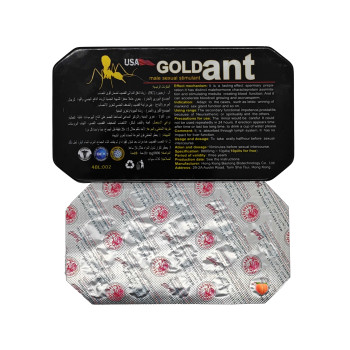 ГОЛД АНТ таблетки для потенції USA Gold ANT 10+10шт