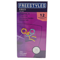 Презервативи ребристі Freestyles Ribbed № 12 шт