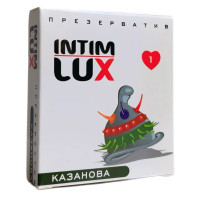 Презерватив с усиками Intim Lux "Казанова" 1шт