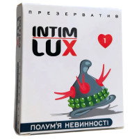 Презерватив с шипами Intim Lux "Полум'я невинності" 1шт