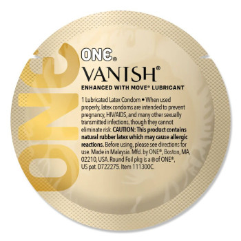Презерватив ультратонкий ONE Vanish Hyperthin, 1 шт
