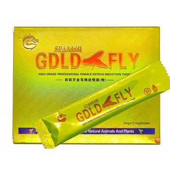 Голд Флай женский возбудитель Spanish Gold Fly 12 Шт (Новый дизайн)