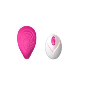 Вібратор з анальним та кліторальним стимулятором та підігрівом Boys of Toys - Remote wearable vibrator PINK