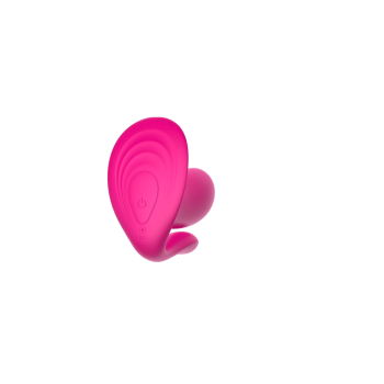 Вібратор з анальним та кліторальним стимулятором та підігрівом Boys of Toys - Remote wearable vibrator PINK