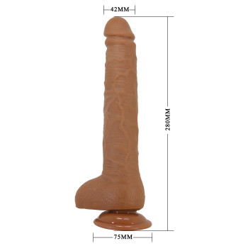 Фалоімітатор на присосці Baile Beautiful DICK 11" Flesh