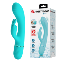 Вибратор для стимуляции точки G и клитора Pretty Love - Gcocco Light green