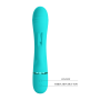 Вібратор для стимуляції точки G та клітора Pretty Love - Gcocco Light green