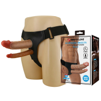 Мужской анально-вагинальный страпон PRETTY LOVE - Harnes Briefs KEAREN 6.9