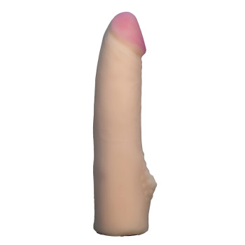 Насадка для страпона тілесна EGZO CIBERSKIN NSTR07 ( 18,5 см х 3,8 см )