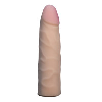 Насадка для страпона тілесна EGZO CIBERSKIN NSTR01 ( 17 см х 4 см )