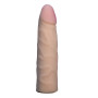 Насадка для страпона тілесна EGZO CIBERSKIN NSTR01 ( 17 см х 4 см )