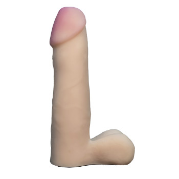 Насадка для страпона тілесна EGZO CIBERSKIN NSTR19 ( 16,5 см х 3,7 см )