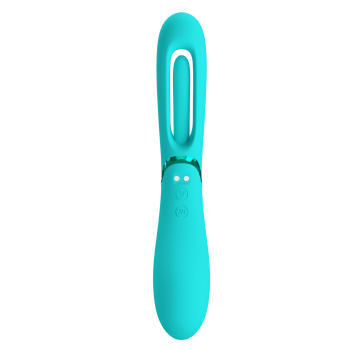 Вібратор для стимуляції точки G PRETTY LOVE ROMANCE - Lexie Light green