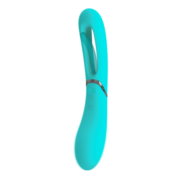 Вібратор для стимуляції точки G PRETTY LOVE ROMANCE - Lexie Light green