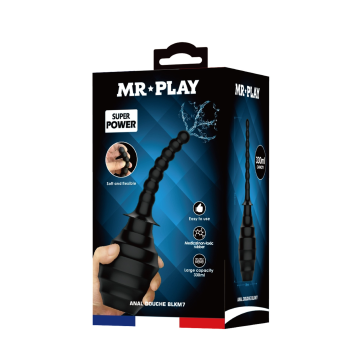 Анальний душ MR PLAY - Anal Douche BLKM7 (330 ml), QX-006MR