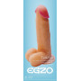 Фаллоимитатор EGZO Ciberskin DS002 ( 19 см х 4,5 см )