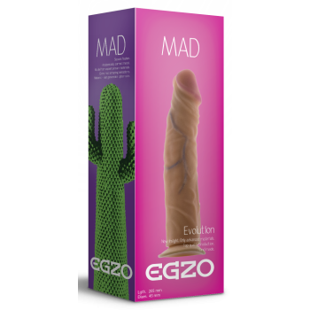 Фаллоимитатор EGZO Ciberskin D002 ( 20,5 см х 4,5 см )