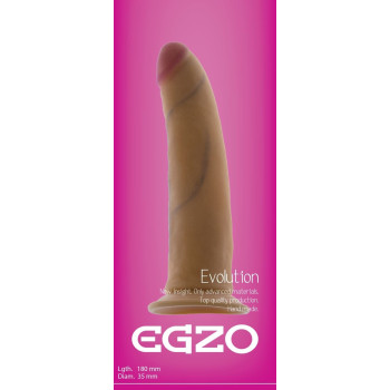 Фаллоимитатор EGZO Ciberskin D001 ( 18 см х 3,5 см )