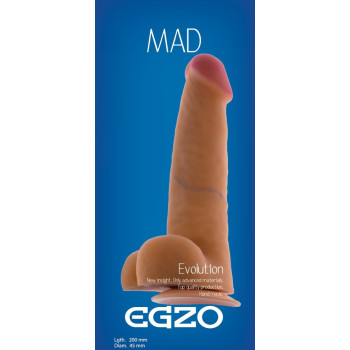 Фалоімітатор EGZO DS008 (20 см х 4,5 см)