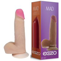Фаллоимитатор EGZO Ciberskin DS004 ( 16,5 см х 4 см )
