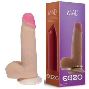 Фалоімітатор EGZO Ciberskin DS004 (16,5 см х 4 см)