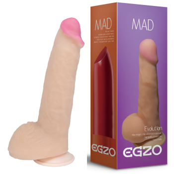 Фалоімітатор EGZO DS009 (20,5 см х 5 см)