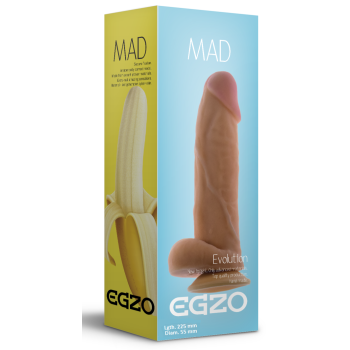 Фалоімітатор EGZO Ciberskin DS011 (22,5 см х 5,5 см)