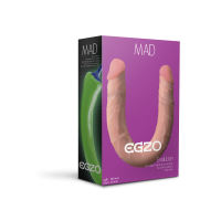 Двухсторонний фаллоимитатор "FLEX&FIX" EGZO DL002F