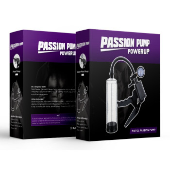 Вакуумна помпа з манометром CANWIN Passion Pump Powerup - P538