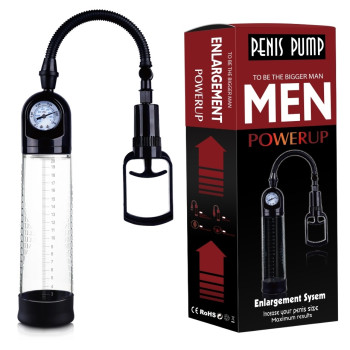 Вакуумна помпа з манометром CANWIN Penis Pump Men Powerup - P928