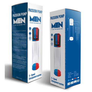 Автоматична вакуумна помпа із зарядкою від USB CANWIN Passion Pump Men BLUE - P638AU
