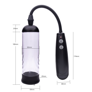 Автоматична вакуумна помпа із зарядкою від USB CANWIN Penis Pump - P403AU