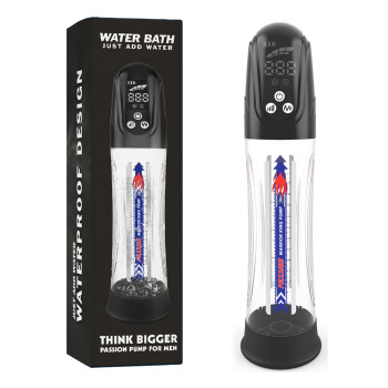 Водонепроникна, автоматична вакуумна помпа із зарядкою від USB CANWIN Water Pump LCD, P412AU