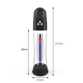 Водонепроникна, автоматична вакуумна помпа із зарядкою від USB CANWIN Water Pump LCD, P412AU