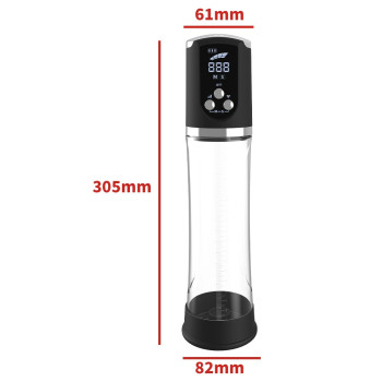 Водонепроникна, автоматична вакуумна помпа із зарядкою від USB CANWIN Water Pump LCD, P468AU