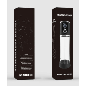 Водонепроникна, автоматична вакуумна помпа із зарядкою від USB CANWIN Water Pump LCD, P468AU