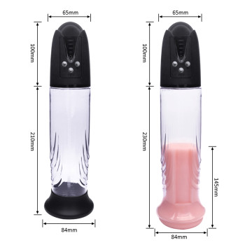 Автоматична вакуумна помпа із зарядкою від USB CANWIN Passion Pump Men - P668AU