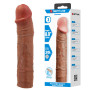 Подовжуюча насадка презерватив Pretty Love - Chelsea 8,9" Brown, BI-026272-1