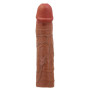 Подовжуюча насадка презерватив Pretty Love - Chelsea 8,9" Brown, BI-026272-1