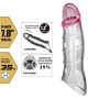 Насадка-презерватив PRETTY LOVE - Damell Penis Sleeve Clear Pink, BI-026278NM