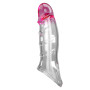 Насадка-презерватив PRETTY LOVE - Damell Penis Sleeve Clear Pink, BI-026278NM