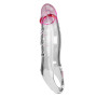 Насадка-презерватив PRETTY LOVE - Damell Penis Sleeve Clear Pink, BI-026278NM