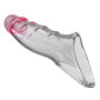 Насадка-презерватив PRETTY LOVE - Damell Penis Sleeve Clear Pink, BI-026278NM