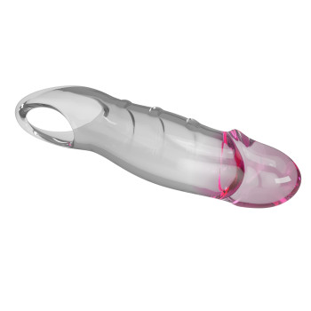 Насадка-презерватив PRETTY LOVE - Damell Penis Sleeve Clear Pink, BI-026278NM