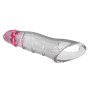 Насадка-презерватив PRETTY LOVE - Damell Penis Sleeve Clear Pink, BI-026278NM