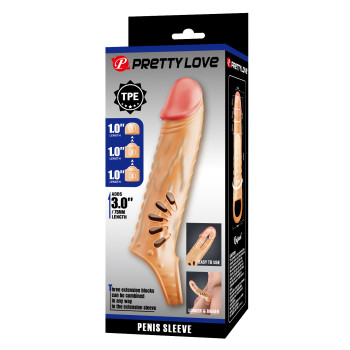 Насадка презерватив Pretty Love - Rafael Penis Sleeve, BI-026270H
