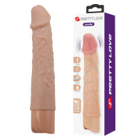 Реалістичний вібратор, що перезаряджається Pretty Love - Leander Realistic Vibrating Dildo, BW-500080