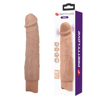 Реалістичний вібратор, що перезаряджається Pretty Love - Rufus Realistic Vibrating Dildo, BW-500082
